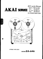 Akai GX-646-Service-Manual 